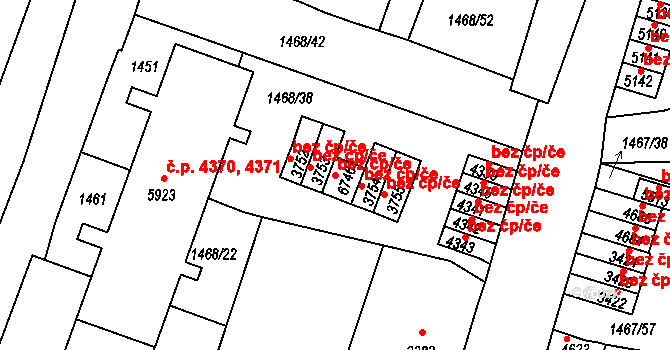 Jablonec nad Nisou 42565448 na parcele st. 6746 v KÚ Jablonec nad Nisou, Katastrální mapa