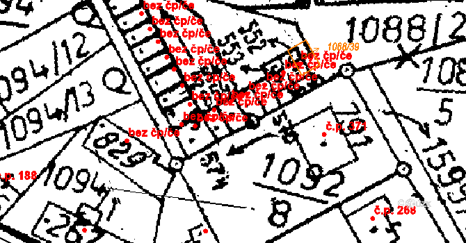 Zbraslavice 50170449 na parcele st. 572 v KÚ Zbraslavice, Katastrální mapa