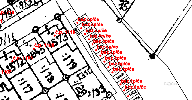 Jaroměřice nad Rokytnou 44117451 na parcele st. 1308 v KÚ Jaroměřice nad Rokytnou, Katastrální mapa