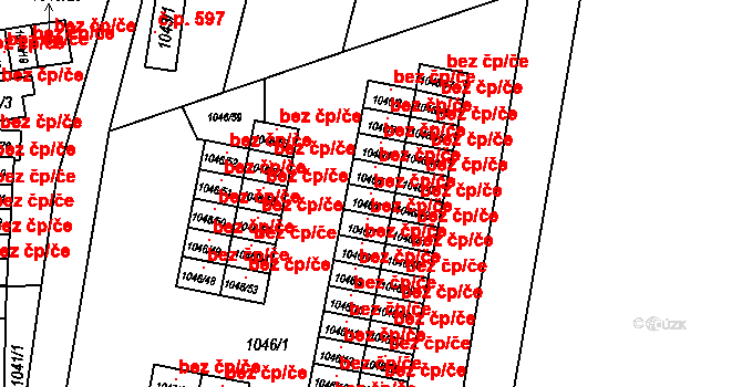 Frýdlant nad Ostravicí 46446451 na parcele st. 1046/6 v KÚ Frýdlant nad Ostravicí, Katastrální mapa