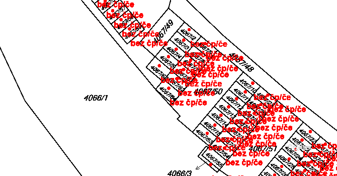 Semily 50102451 na parcele st. 4067/64 v KÚ Semily, Katastrální mapa
