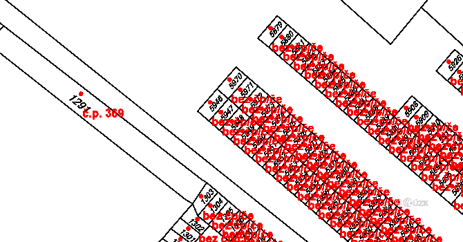 Krnov 48604453 na parcele st. 5948 v KÚ Krnov-Horní Předměstí, Katastrální mapa