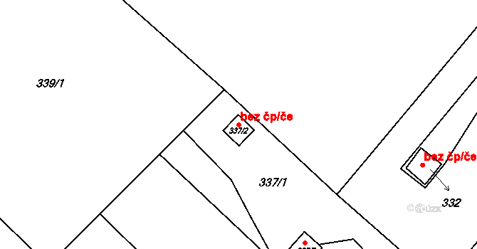 Bohumín 94682453 na parcele st. 337/2 v KÚ Vrbice nad Odrou, Katastrální mapa