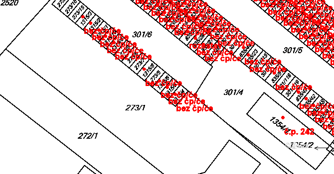 Nýrsko 49390457 na parcele st. 1315/5 v KÚ Nýrsko, Katastrální mapa