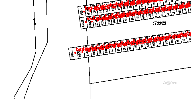 Miřetice u Klášterce nad Ohří 417, Klášterec nad Ohří na parcele st. 1730/120 v KÚ Miřetice u Klášterce nad Ohří, Katastrální mapa