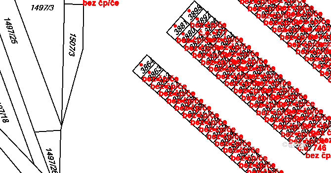 Dvůr Králové nad Labem 40989461 na parcele st. 3861 v KÚ Dvůr Králové nad Labem, Katastrální mapa