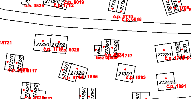 Zlín 47788461 na parcele st. 8040 v KÚ Zlín, Katastrální mapa