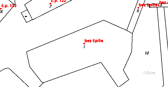 Otaslavice 49434462 na parcele st. 1 v KÚ Otaslavice, Katastrální mapa