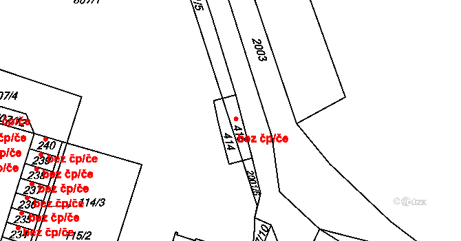 Objekt 89964462, Katastrální mapa