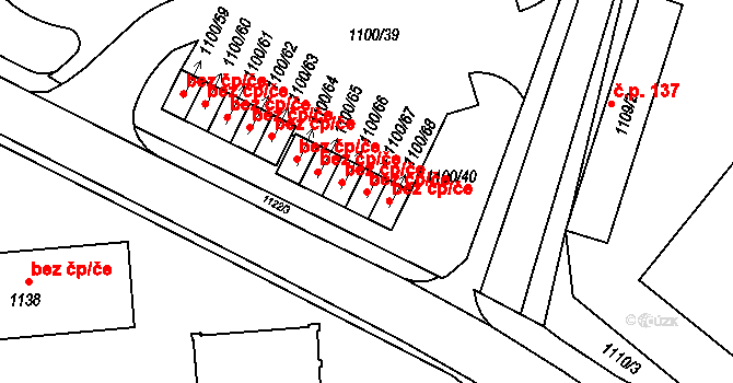Frýdlant nad Ostravicí 46459464 na parcele st. 1100/67 v KÚ Frýdlant nad Ostravicí, Katastrální mapa