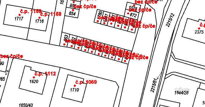 Ledeč nad Sázavou 44549466 na parcele st. 847 v KÚ Ledeč nad Sázavou, Katastrální mapa