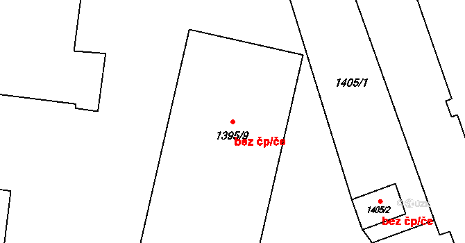 Bohumín 47882468 na parcele st. 1395/9 v KÚ Nový Bohumín, Katastrální mapa