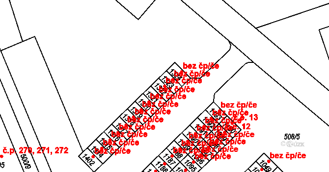 Broumov 46351469 na parcele st. 1322 v KÚ Broumov, Katastrální mapa