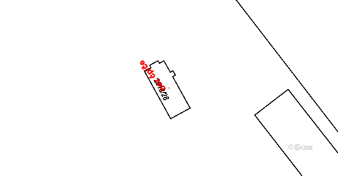 Třinec 40215474 na parcele st. 2018/28 v KÚ Třinec, Katastrální mapa