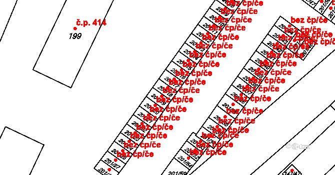 Zbýšov 50435477 na parcele st. 201/18 v KÚ Zbýšov u Oslavan, Katastrální mapa