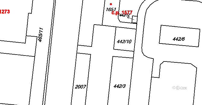 Vrchlabí 939,940,941 na parcele st. 1561 v KÚ Vrchlabí, Katastrální mapa