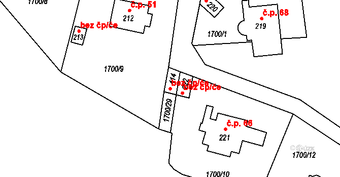 Hvězdonice 39344479 na parcele st. 414 v KÚ Hvězdonice, Katastrální mapa