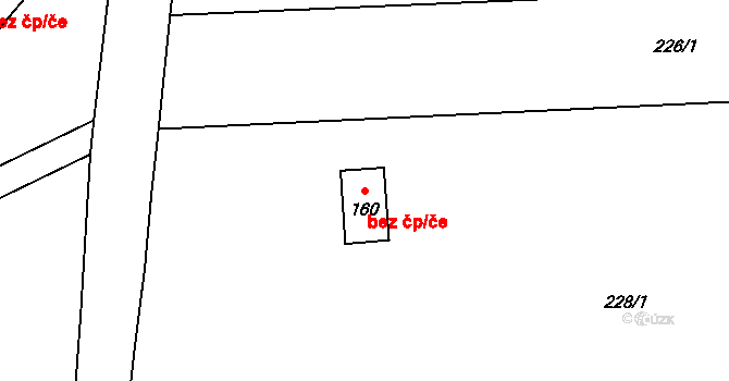 Zdounky 43347479 na parcele st. 160 v KÚ Nětčice, Katastrální mapa