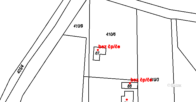 Heřmaneč 45, Katastrální mapa
