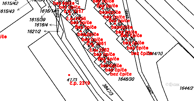 Rakovník 44445482 na parcele st. 4198 v KÚ Rakovník, Katastrální mapa