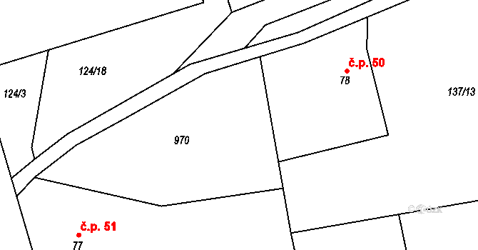 Jablonná 27, Neveklov, Katastrální mapa