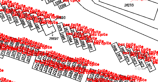 Duchcov 45063486 na parcele st. 2683 v KÚ Duchcov, Katastrální mapa