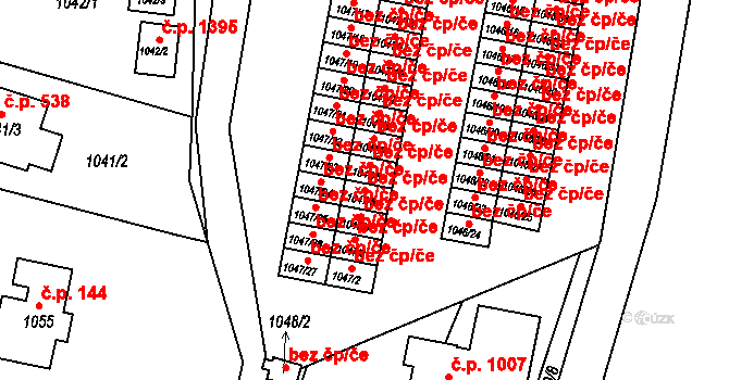 Frýdlant nad Ostravicí 46446486 na parcele st. 1047/5 v KÚ Frýdlant nad Ostravicí, Katastrální mapa