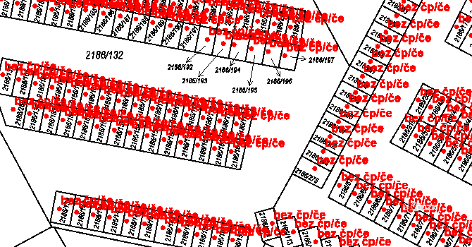 Dobruška 44244487 na parcele st. 2186/178 v KÚ Dobruška, Katastrální mapa