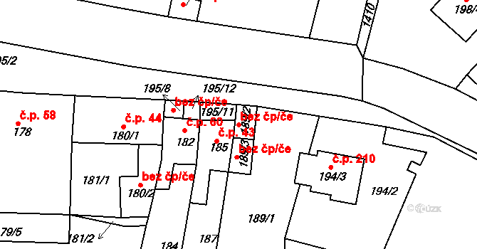 Plzeň 50398491 na parcele st. 189/2 v KÚ Malesice, Katastrální mapa