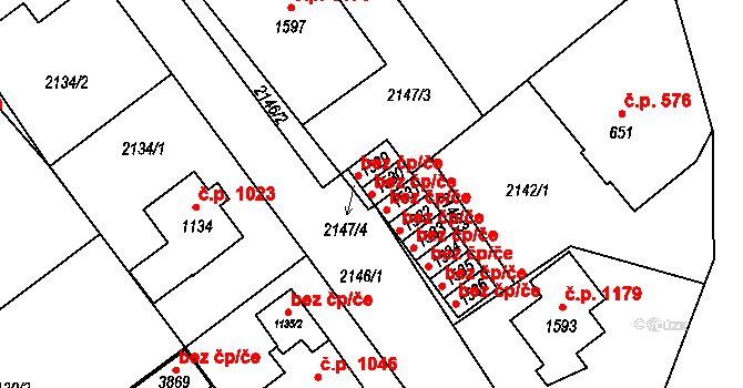 Ústí nad Orlicí 39446492 na parcele st. 1530 v KÚ Ústí nad Orlicí, Katastrální mapa