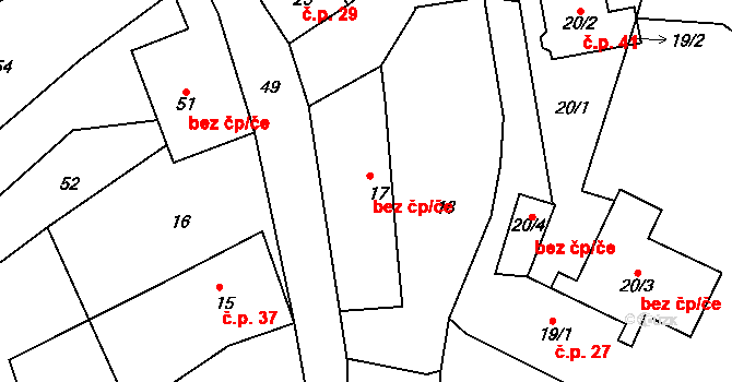 Radkova Lhota 11, Katastrální mapa