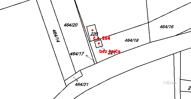 Kochánky 48822493 na parcele st. 221 v KÚ Kochánky, Katastrální mapa