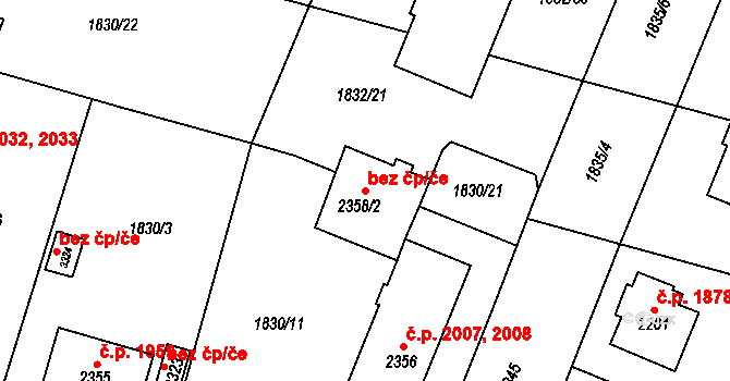 Dvůr Králové nad Labem 49852493 na parcele st. 2358/2 v KÚ Dvůr Králové nad Labem, Katastrální mapa