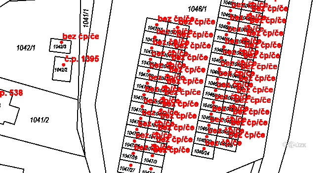Frýdlant nad Ostravicí 46446494 na parcele st. 1047/9 v KÚ Frýdlant nad Ostravicí, Katastrální mapa