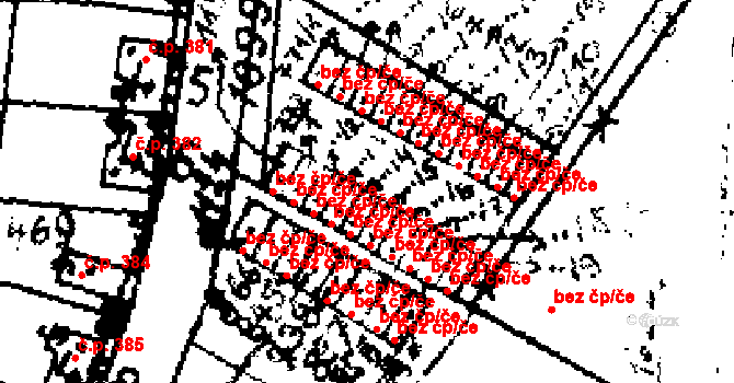 Velvary 48920495 na parcele st. 772/4 v KÚ Velvary, Katastrální mapa