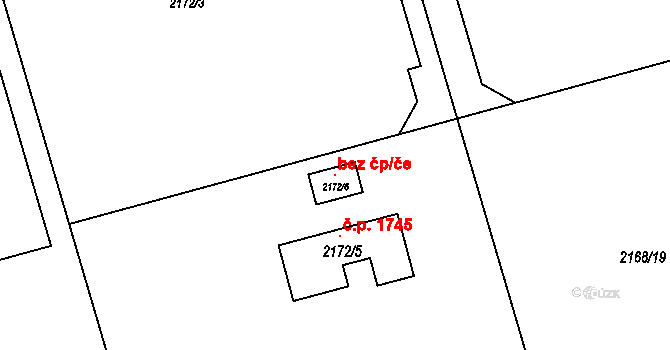 Frýdlant nad Ostravicí 88737497 na parcele st. 2172/6 v KÚ Frýdlant nad Ostravicí, Katastrální mapa