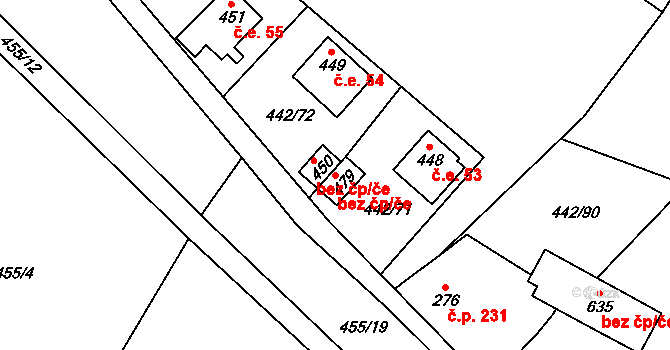 Liběchov 39335500 na parcele st. 479 v KÚ Liběchov, Katastrální mapa