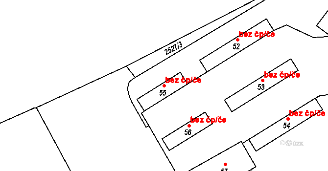 Rapotín 44955502 na parcele st. 55 v KÚ Rapotín, Katastrální mapa