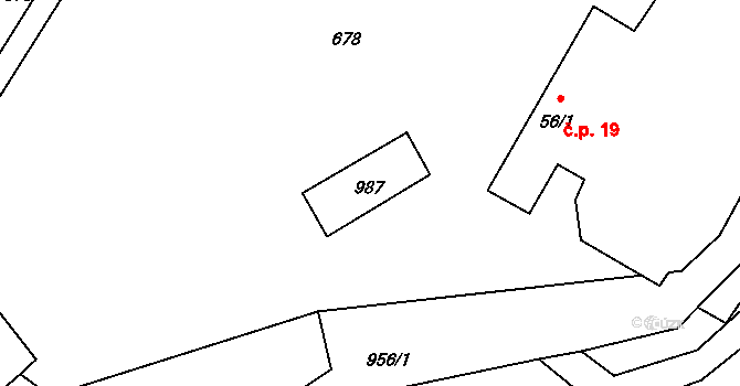 Panské Dubenky 44543506 na parcele st. 101 v KÚ Panské Dubenky, Katastrální mapa