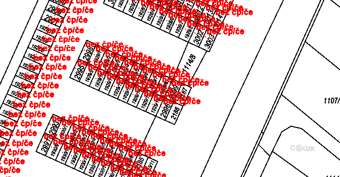 Jičín 45978506 na parcele st. 2999 v KÚ Jičín, Katastrální mapa