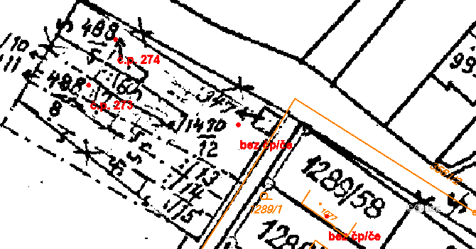 Tvarožná Lhota 46174508 na parcele st. 347 v KÚ Tvarožná Lhota, Katastrální mapa