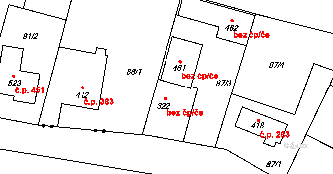 Rožďalovice 248, Katastrální mapa