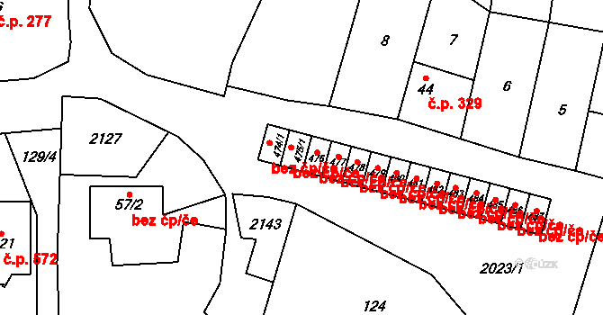 Kelč 39554511 na parcele st. 475/1 v KÚ Kelč-Nové Město, Katastrální mapa