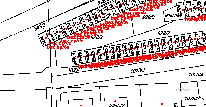 Holešov 41885511 na parcele st. 926/41 v KÚ Holešov, Katastrální mapa