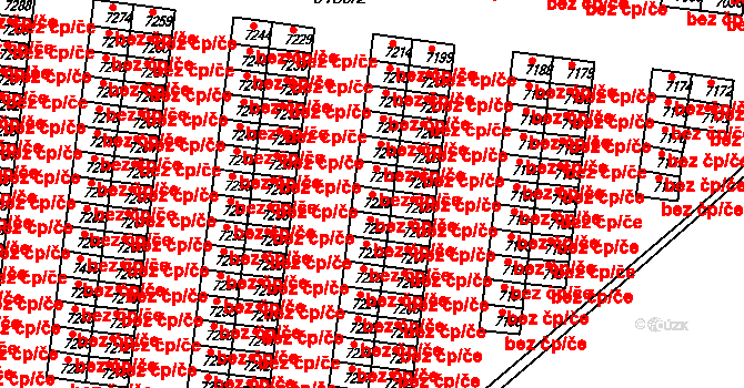Brno 45591512 na parcele st. 7220 v KÚ Líšeň, Katastrální mapa