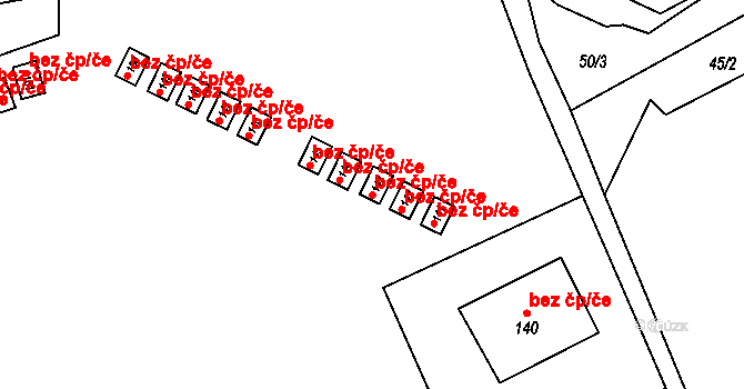 Červená Voda 47975512 na parcele st. 143 v KÚ Horní Orlice, Katastrální mapa
