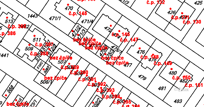 Praha 48403512 na parcele st. 475/2 v KÚ Jinonice, Katastrální mapa