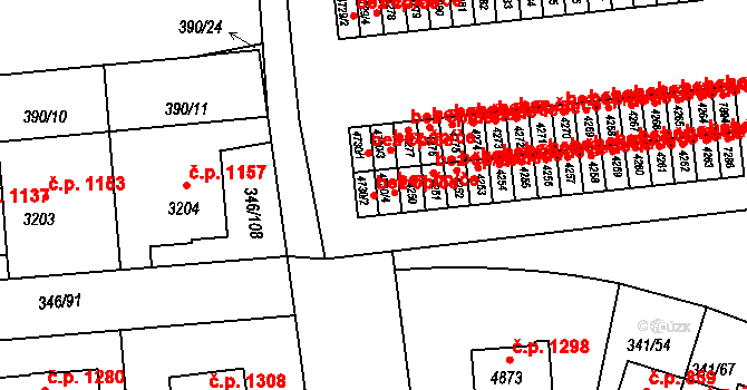 Kolín 46085513 na parcele st. 4730/2 v KÚ Kolín, Katastrální mapa