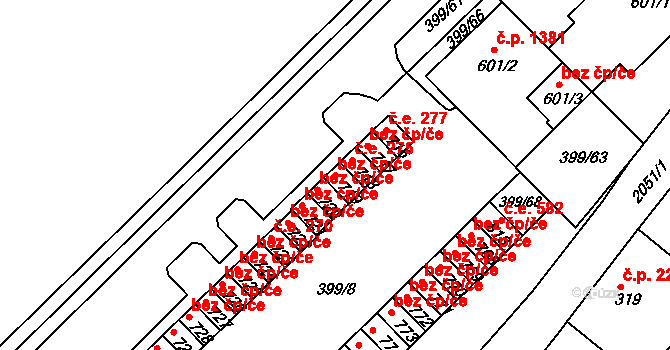 Uherské Hradiště 40620514 na parcele st. 719 v KÚ Mařatice, Katastrální mapa