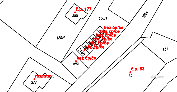 Černý Důl 44925514 na parcele st. 214/2 v KÚ Čistá v Krkonoších, Katastrální mapa